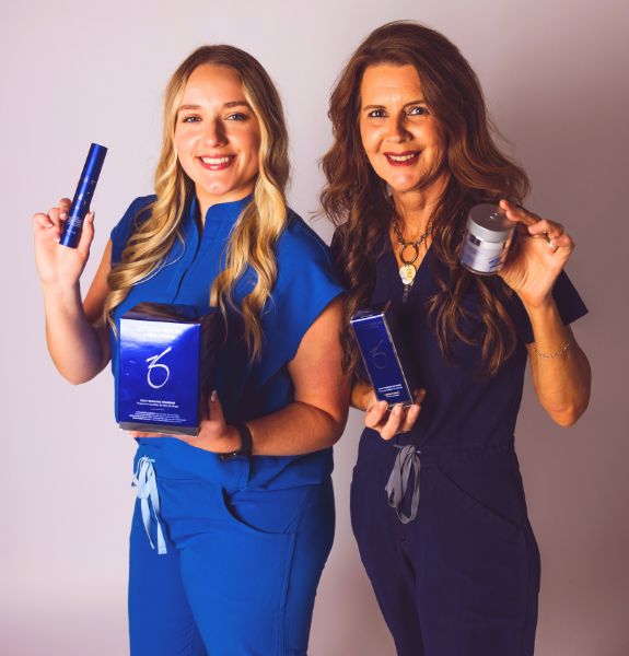 Professional facial treatment planning at Living Water Medical Spa